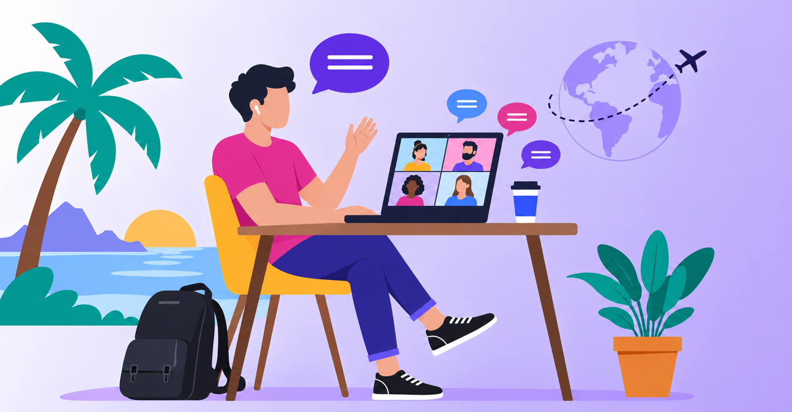 English Speaking Practice for Digital Nomads and Remote Workers